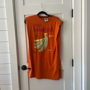 Farm rio going bananas T-shirt dress - size s - used